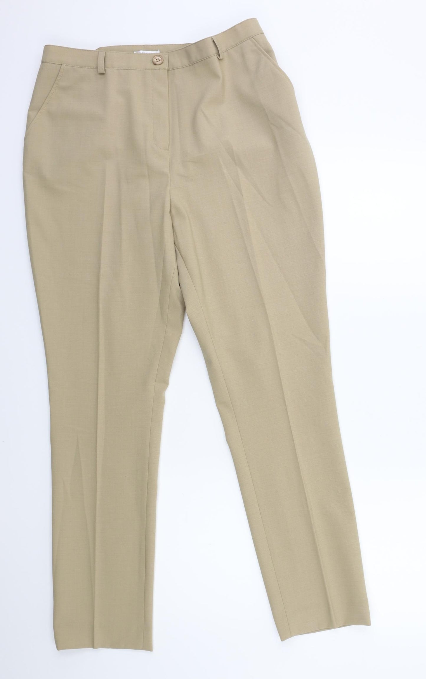 Damart Womens Beige   Trousers  Size 16 L29 in