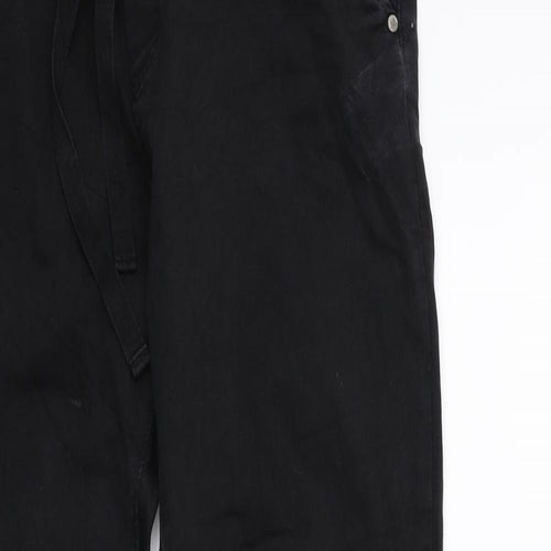 Preworn Womens Black  Denim Skinny Jeans Size XL L30 in
