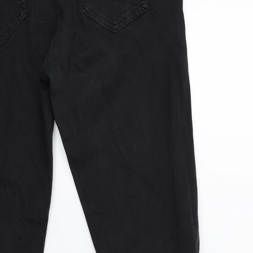 Preworn Womens Black  Denim Skinny Jeans Size XL L30 in