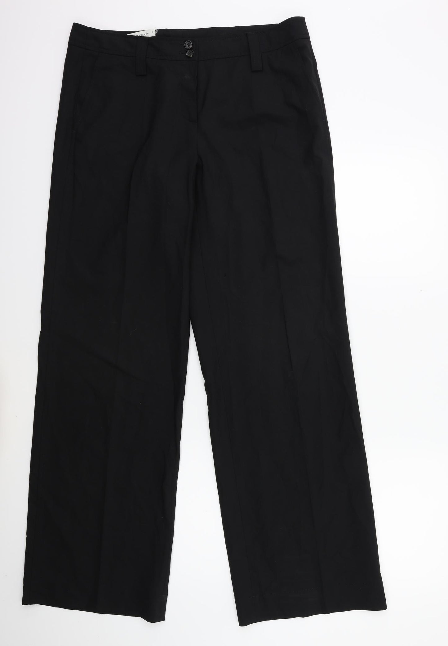 Rene Lezard Womens Black   Trousers  Size 12 L32 in
