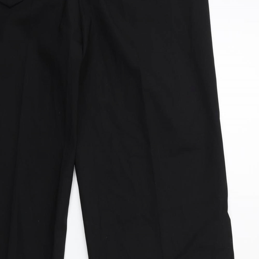 Rene Lezard Womens Black   Trousers  Size 12 L32 in