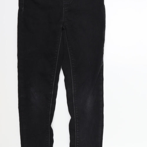 VRS JEANS Girls Black  Denim Skinny Jeans Size 9-10 Years