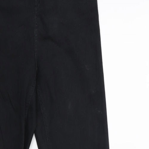Topshop Womens Black  Denim Skinny Jeans Size 26 in L30 in