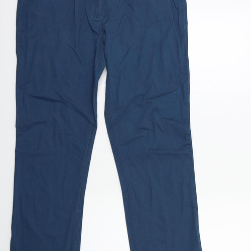 Preworn Womens Blue   Cargo Trousers Size 34 in L30 in