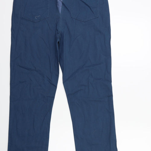 Preworn Womens Blue   Cargo Trousers Size 34 in L30 in