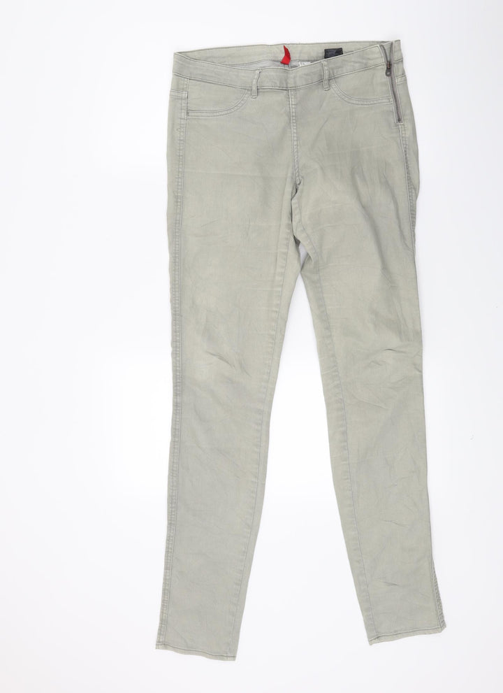 Divided Womens Green  Denim Jegging Jeans Size 12 L27 in