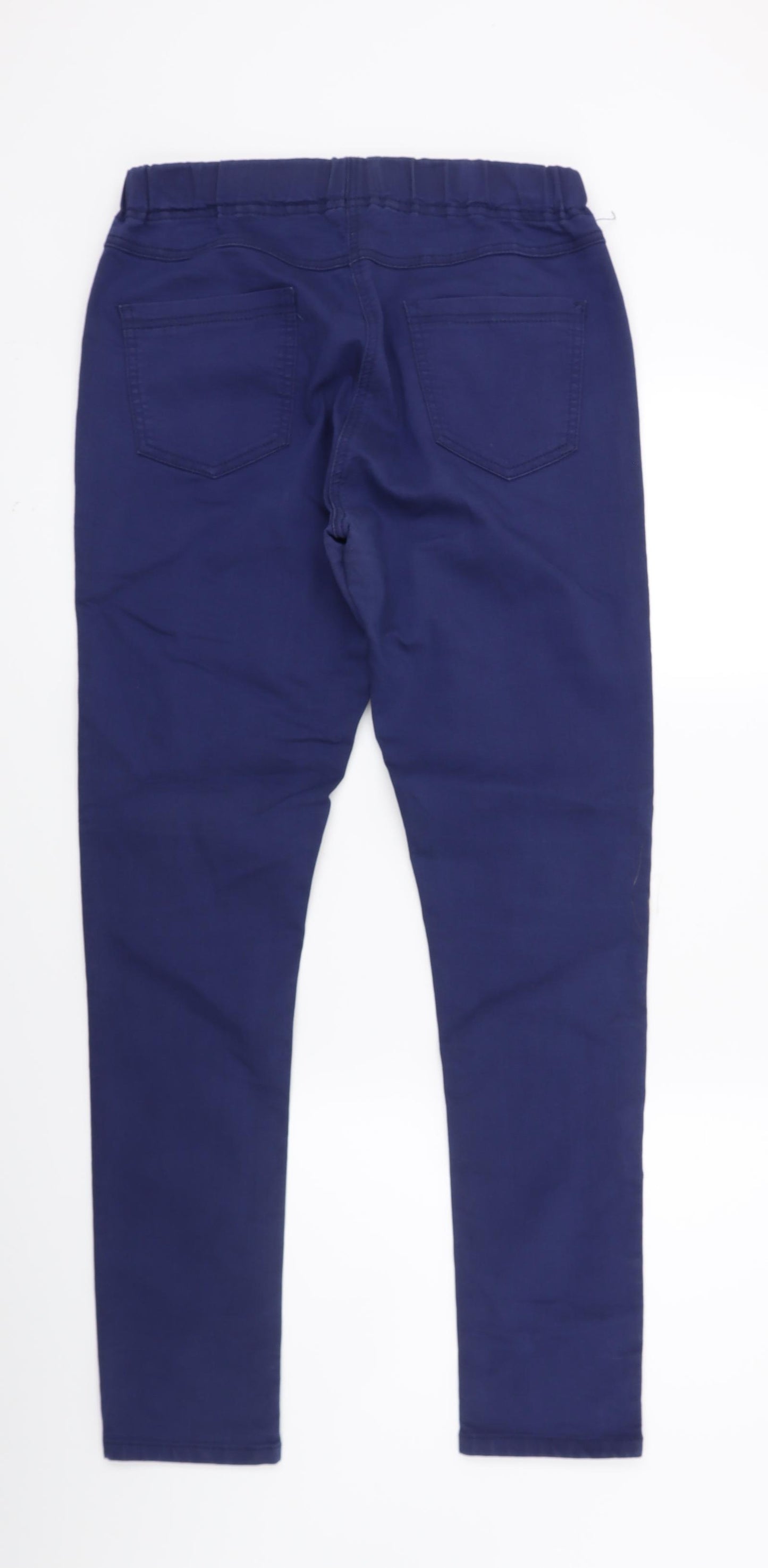 Moda Womens Blue  Denim Jegging Jeans Size 12 L27 in