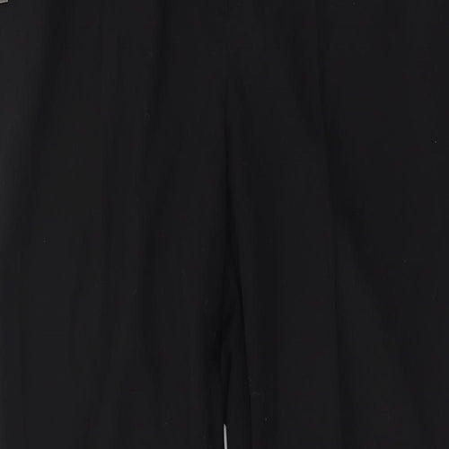 George Womens Black   Trousers  Size 12 L25.5 in