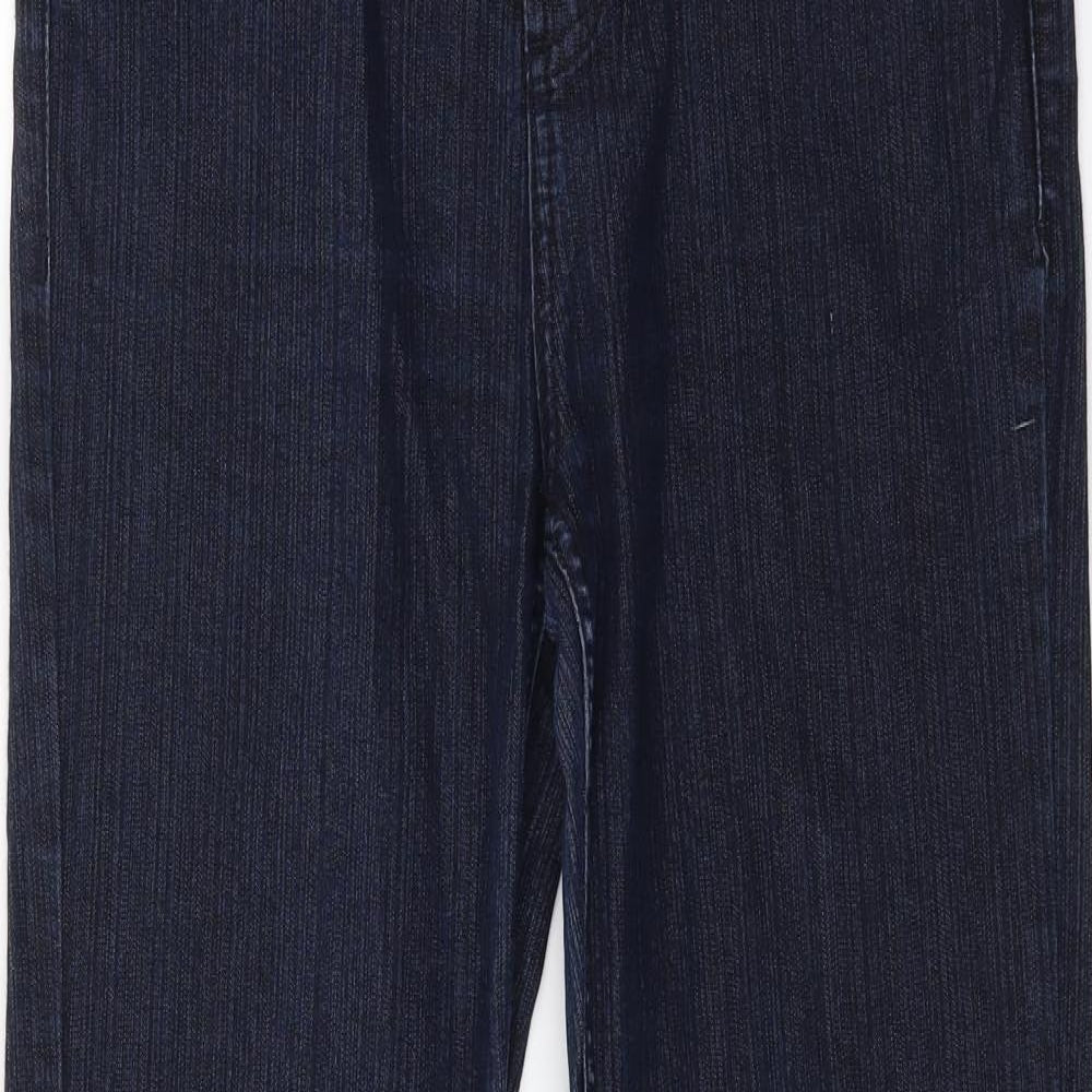 Papaya Womens Blue  Denim Bootcut Jeans Size 8 L29 in