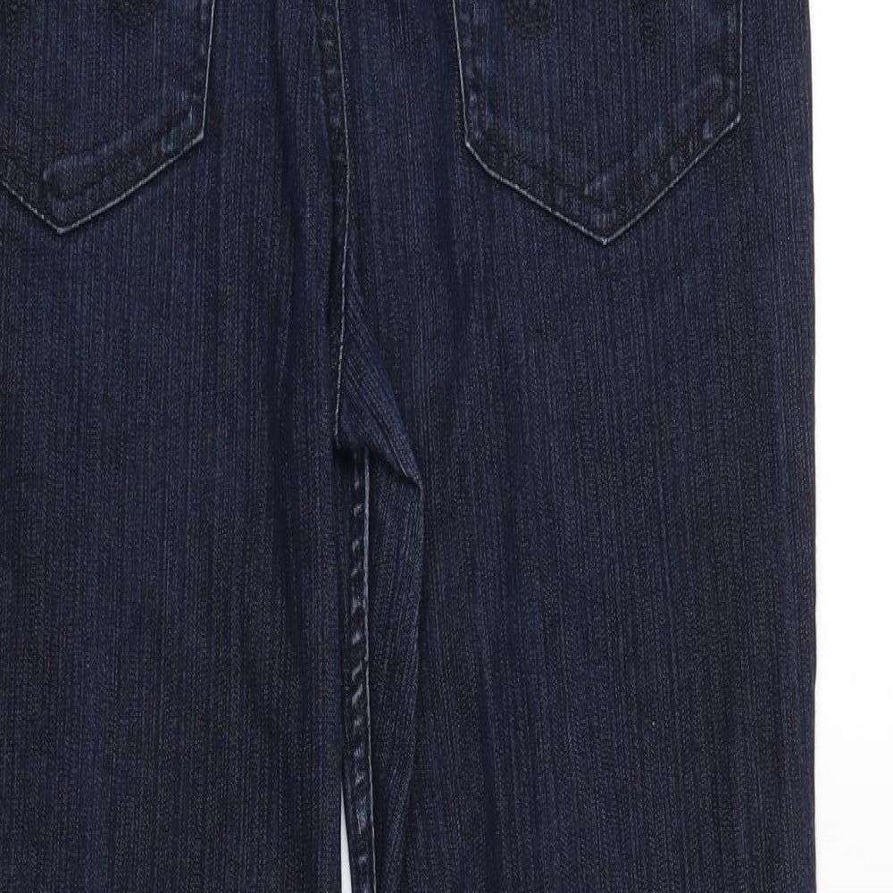 Papaya Womens Blue  Denim Bootcut Jeans Size 8 L29 in