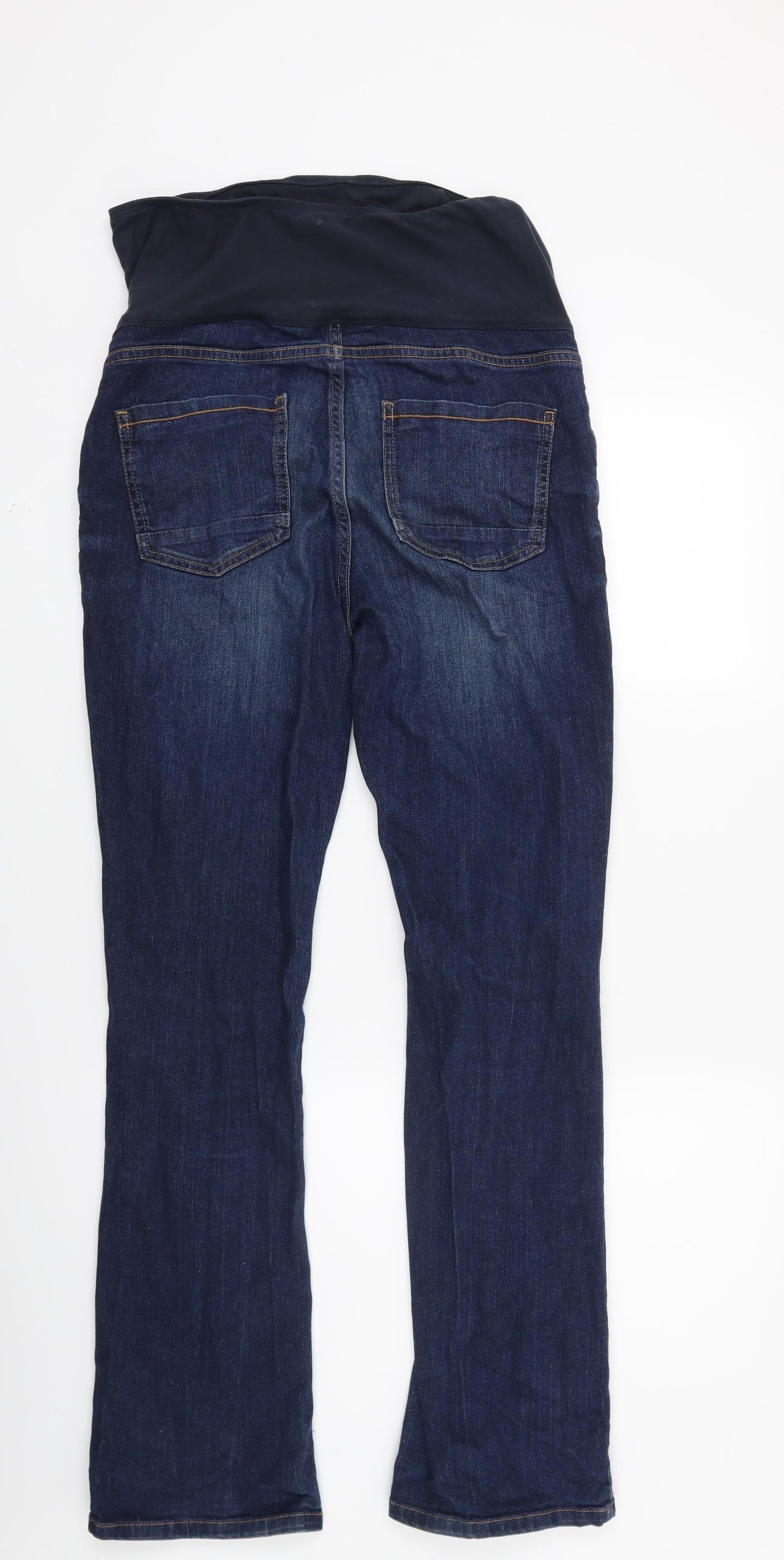 NEXT Womens Blue  Denim Straight Jeans Size 10 L28.5 in