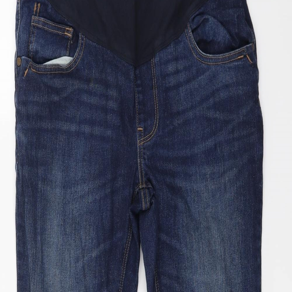 NEXT Womens Blue  Denim Straight Jeans Size 10 L28.5 in