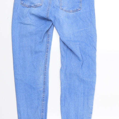 Dorothy Perkins Womens Blue  Denim Skinny Jeans Size 8 L25 in