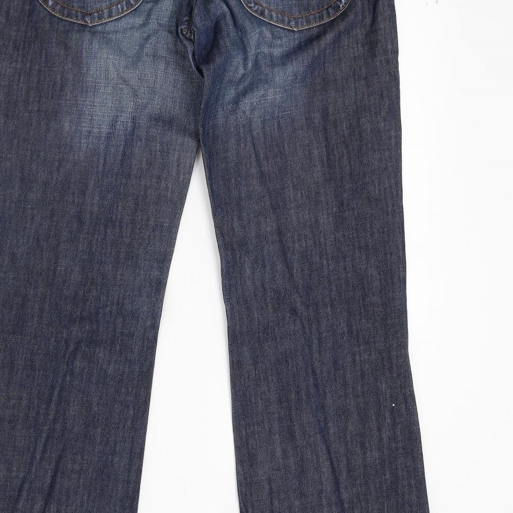 Garnet Womens Blue  Denim Bootcut Jeans Size 12 L29 in