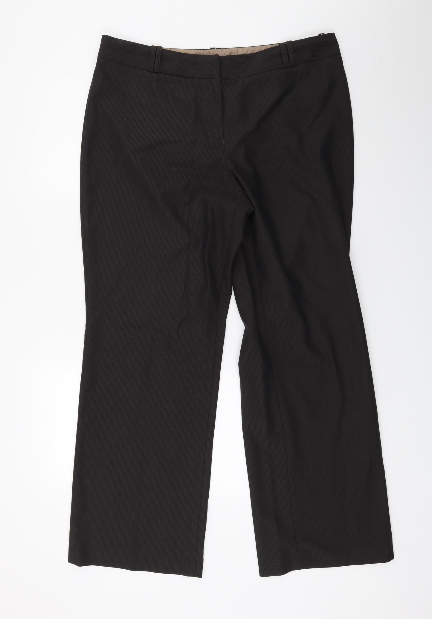 NEXT Womens Brown   Trousers  Size 16 L28 in