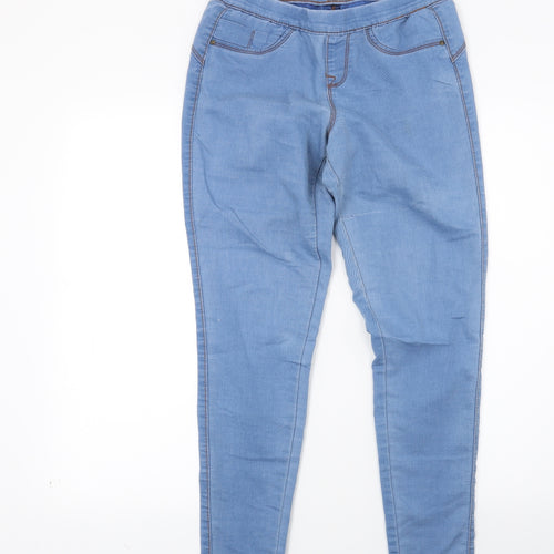 Primark Womens Blue  Denim Jegging Jeans Size 6 L27 in