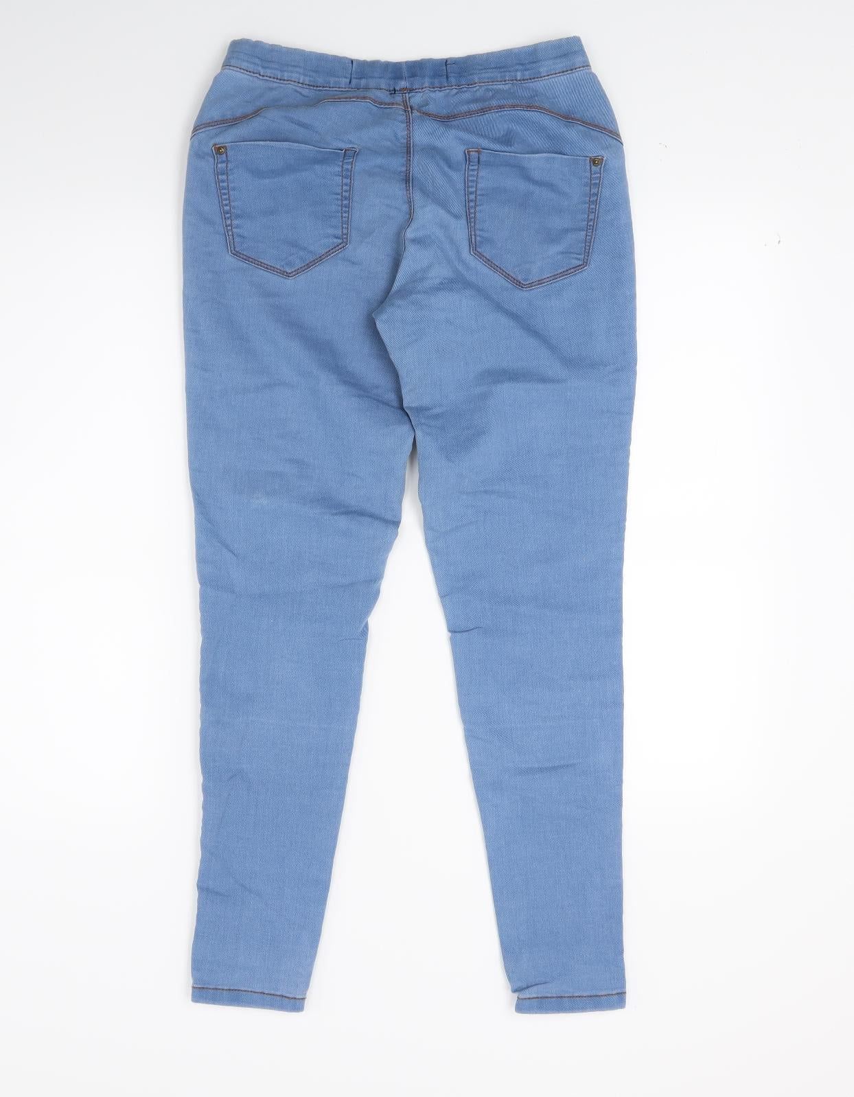 Primark Womens Blue  Denim Jegging Jeans Size 6 L27 in