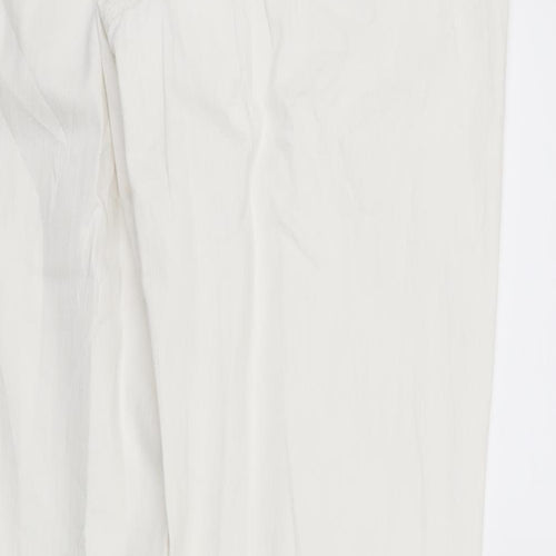 Mac Womens White  Denim Straight Jeans Size 32 in L32 in