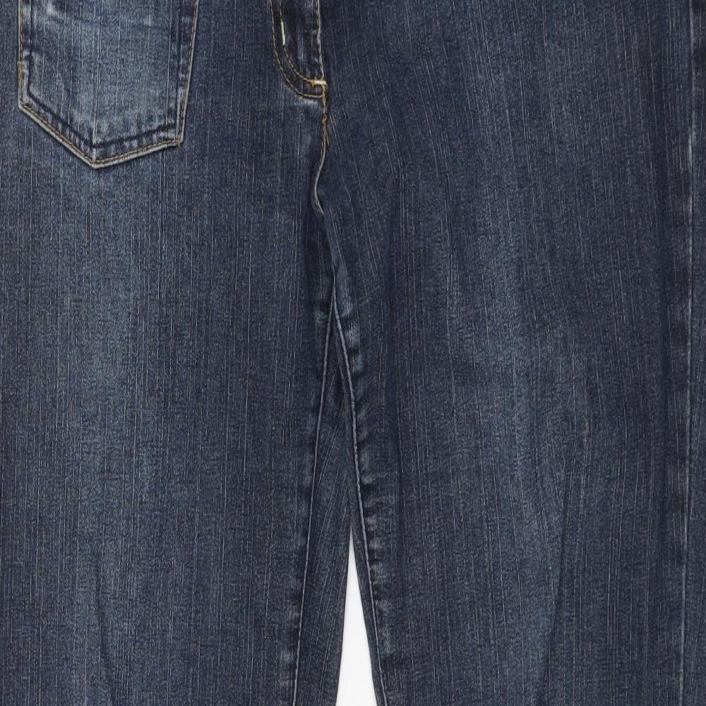 Matalan Womens Blue  Denim Bootcut Jeans Size 14 L29 in
