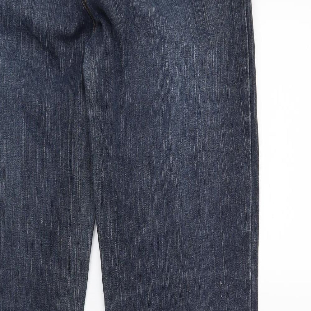 Matalan Womens Blue  Denim Bootcut Jeans Size 14 L29 in