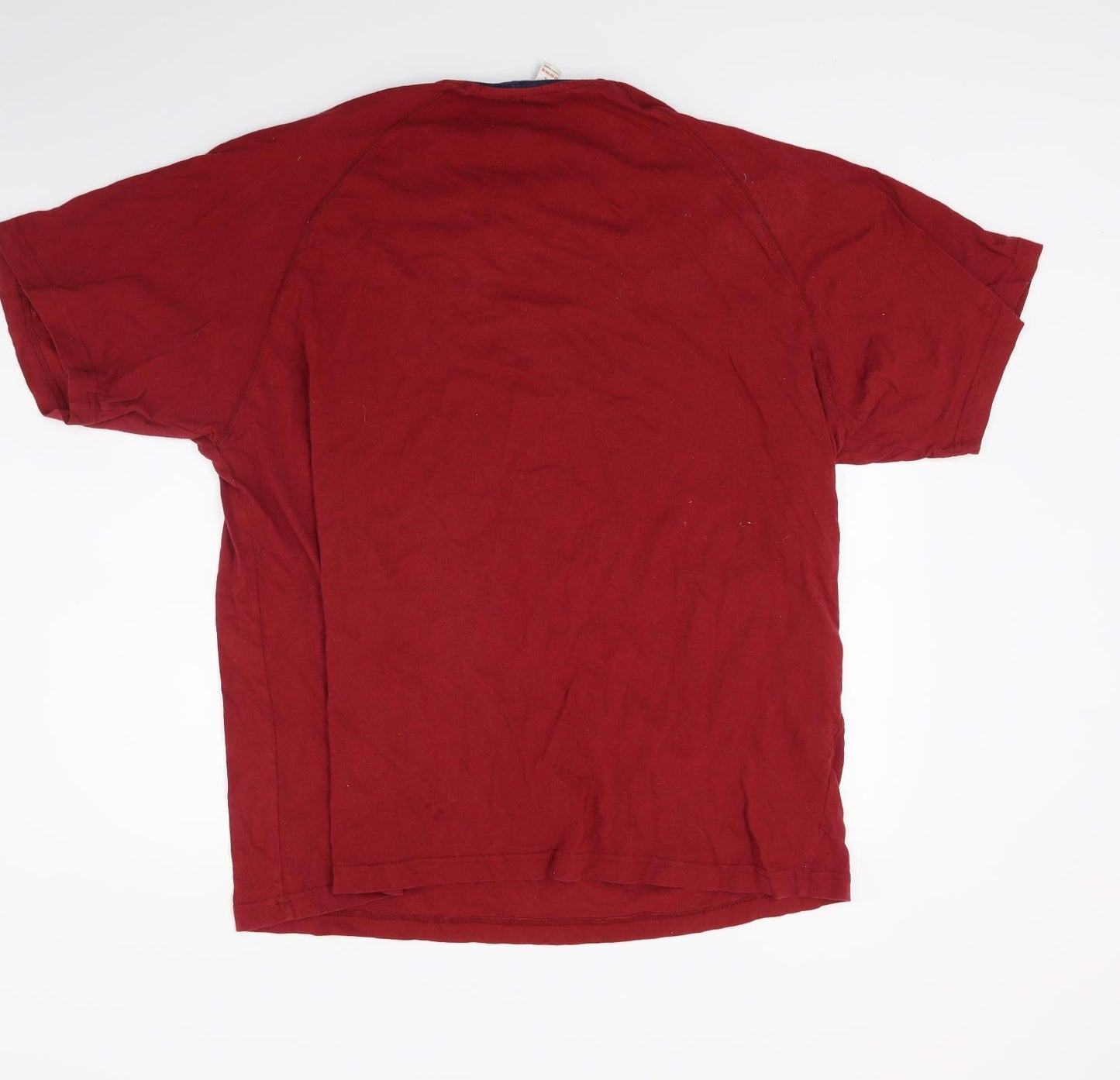 tesco Mens Red  Jersey  T-Shirt Size M  - University of loafing