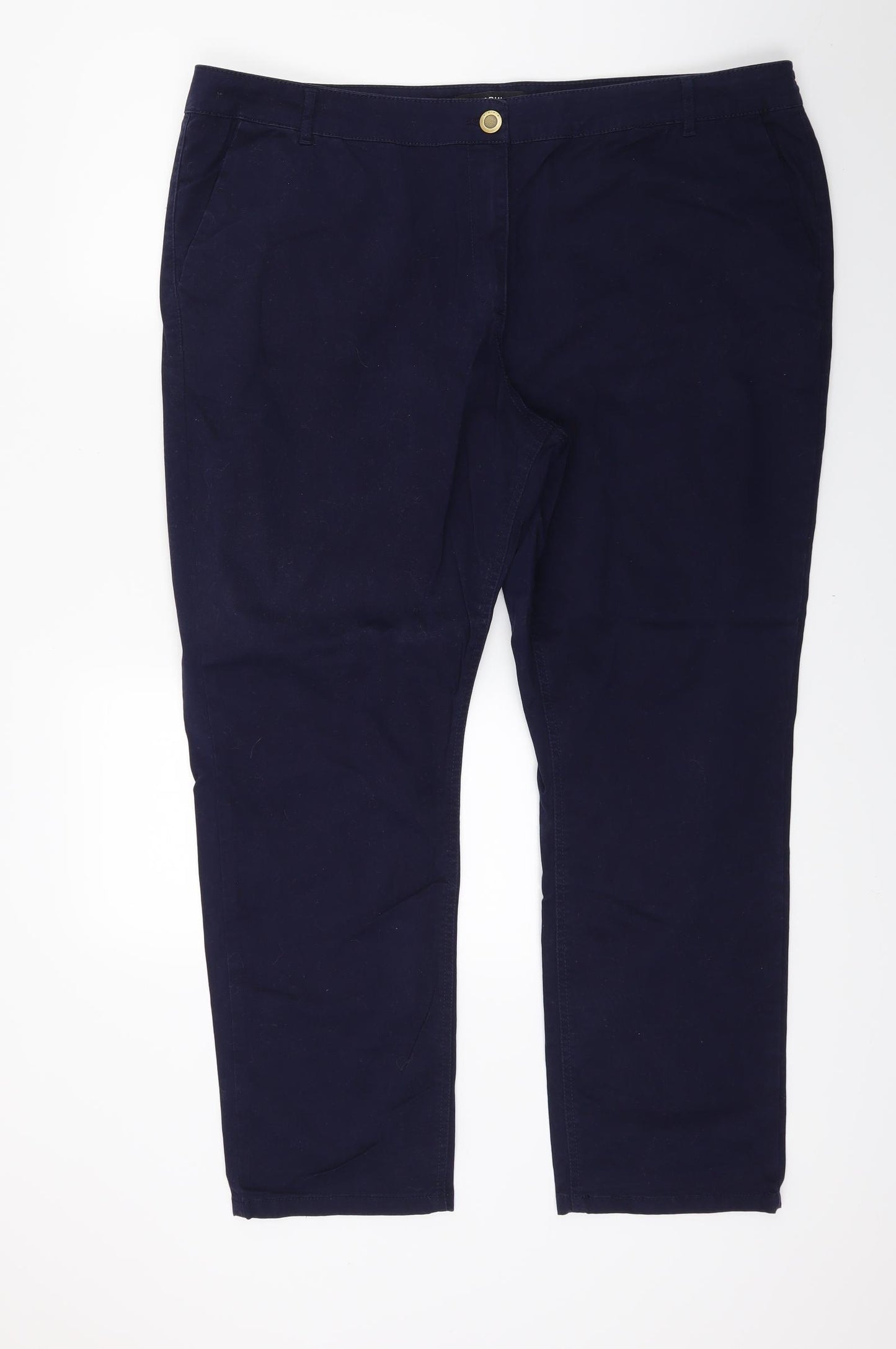 So Fabulous Womens Blue   Trousers  Size 22 L25 in