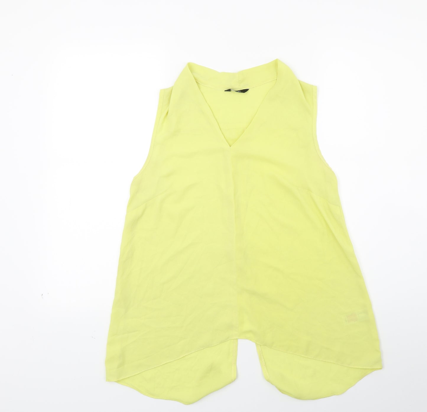 F&F Womens Yellow   Basic Blouse Size 12