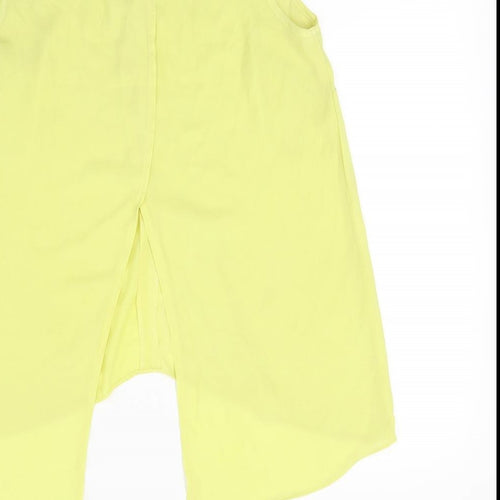 F&F Womens Yellow   Basic Blouse Size 12