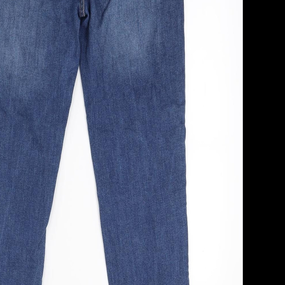Bench Mens Blue  Denim Straight Jeans Size 32 in L30 in