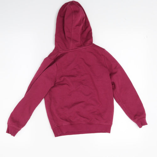 George Girls Red   Pullover Hoodie Size 7-8 Years  - Style Icon