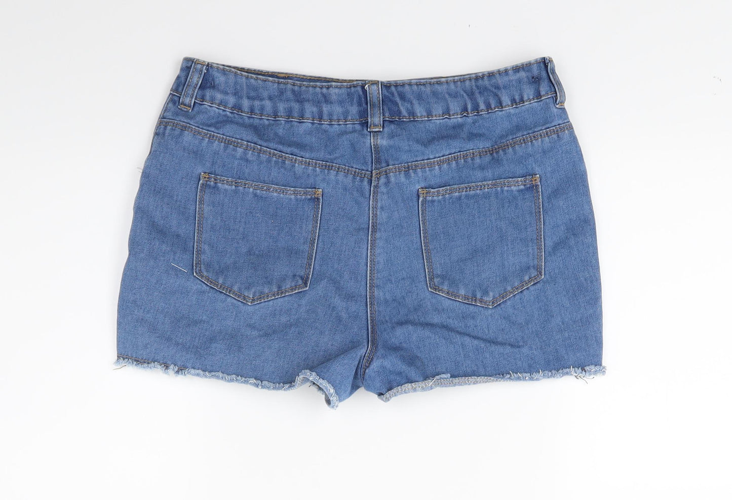George Girls Blue  Denim Cut-Off Shorts Size 11-12 Years