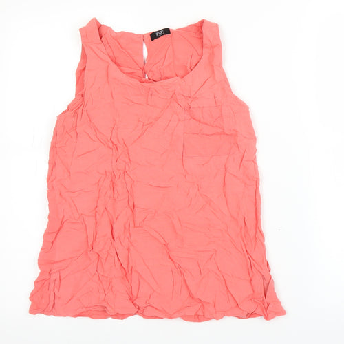 F&F Womens Pink   Basic Blouse Size 10