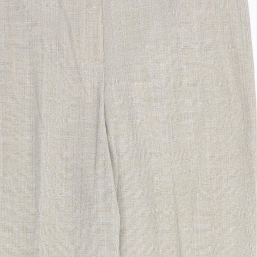 M&S Womens Beige   Trousers  Size 16 L26 in