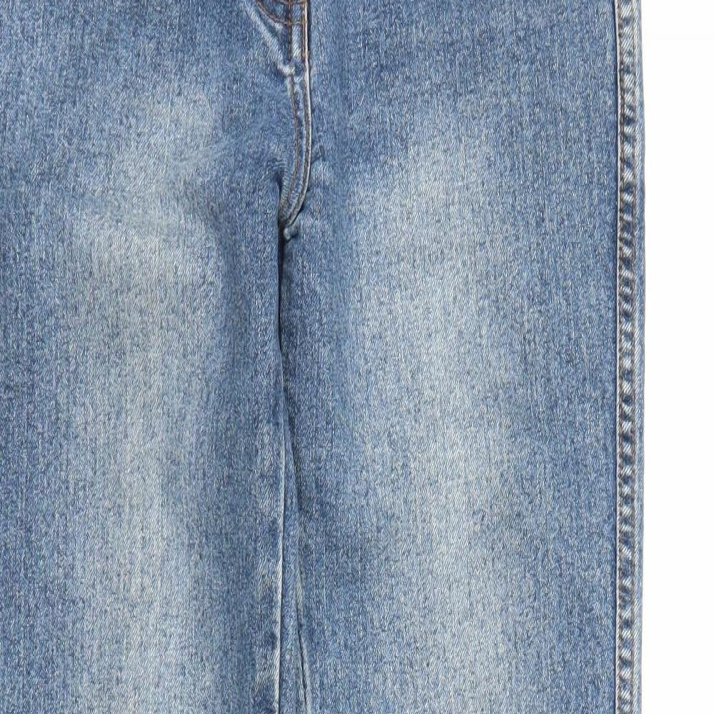 DNM Womens Blue  Denim Bootcut Jeans Size 10 L31 in