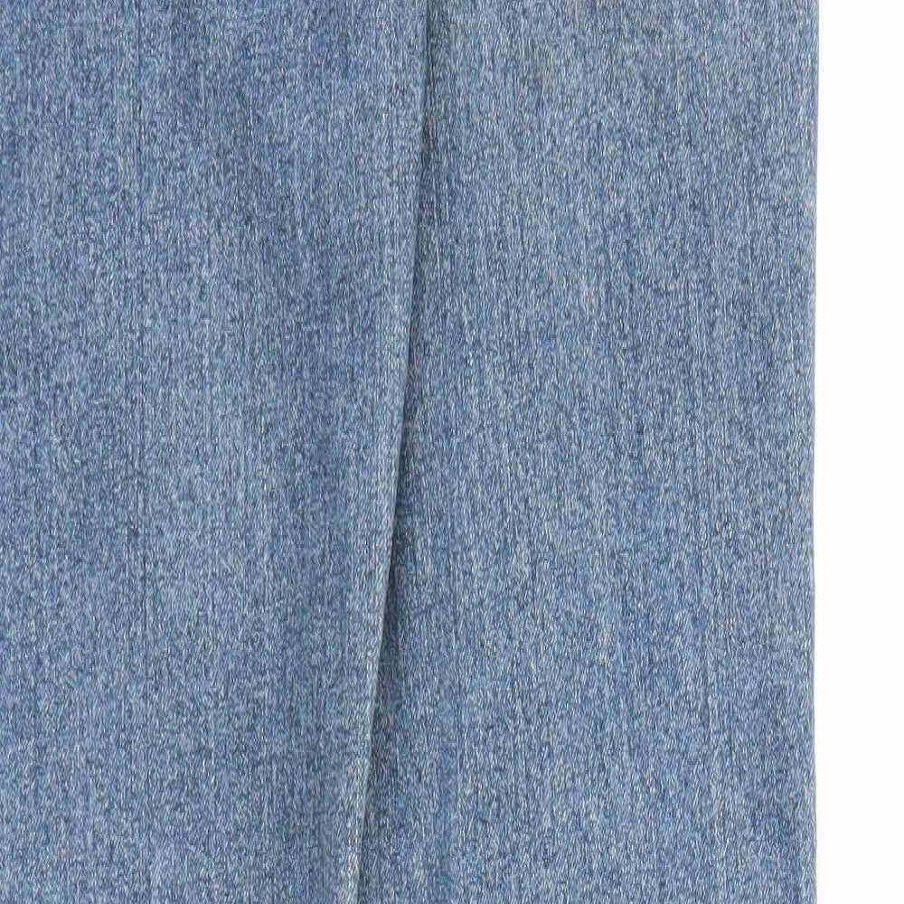 DNM Womens Blue  Denim Bootcut Jeans Size 10 L31 in