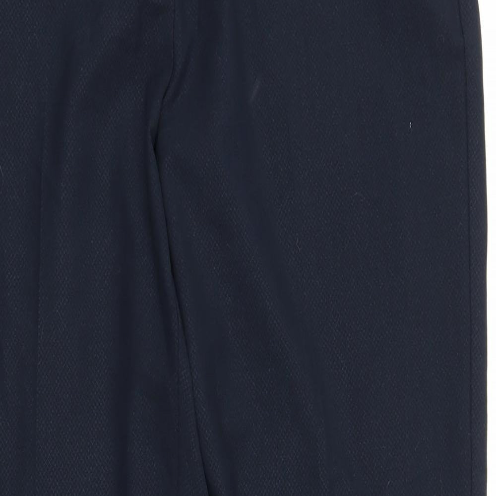 M&S Womens Blue   Trousers  Size 16 L29 in