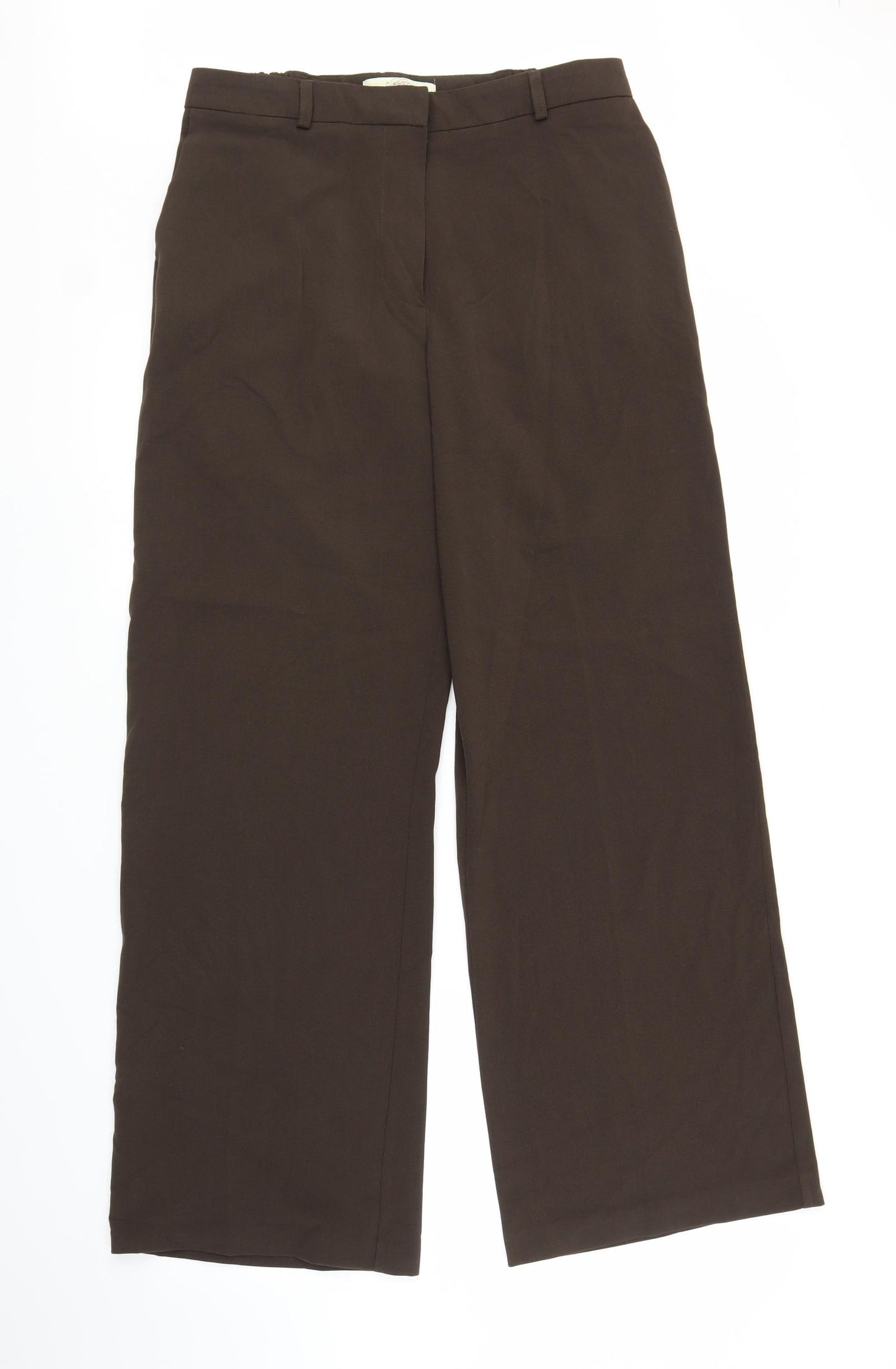 Classics Womens Brown   Trousers  Size 14 L27 in
