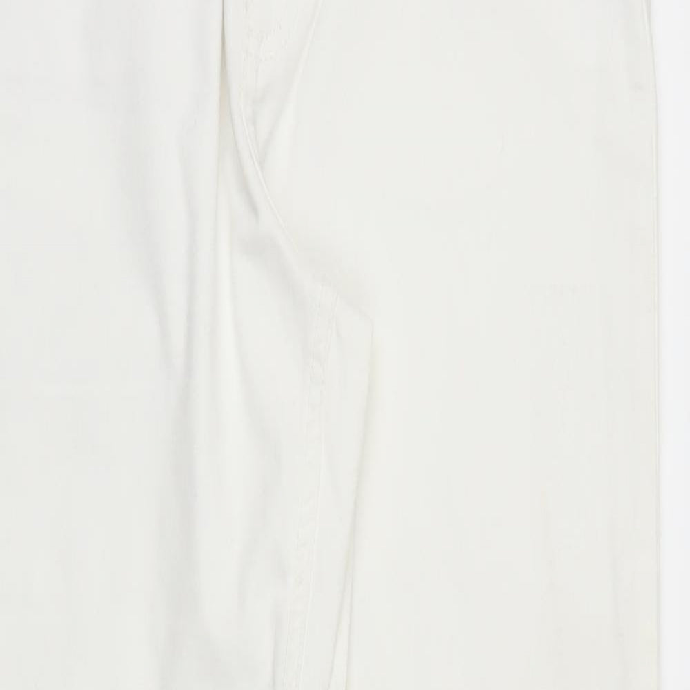 Preworn Womens White  Denim Jegging Jeans Size S L27 in