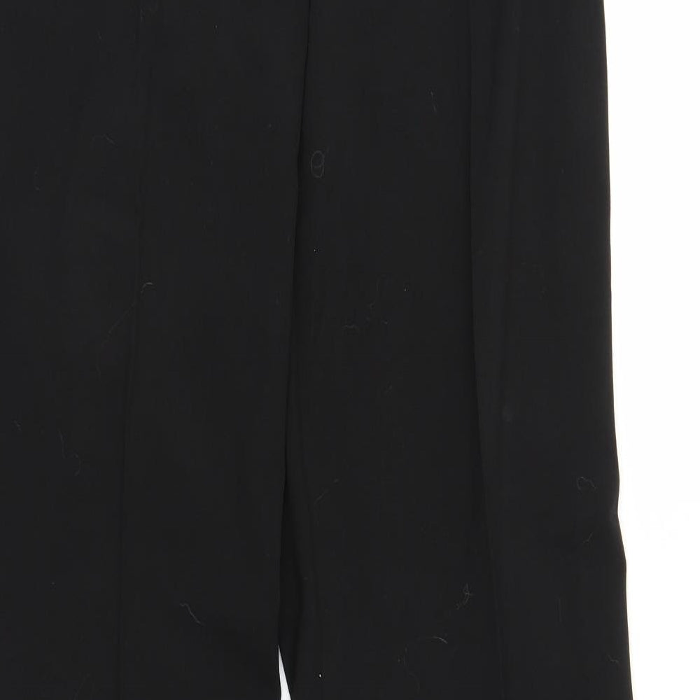 George Womens Black   Trousers  Size 12 L30 in
