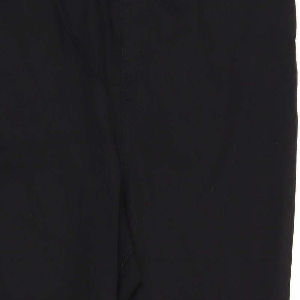 Simply Be Womens Black  Denim Jegging Jeans Size 24 L26 in