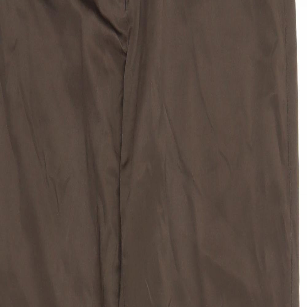 Absolut Womens Brown   Capri Trousers Size 14 L29 in