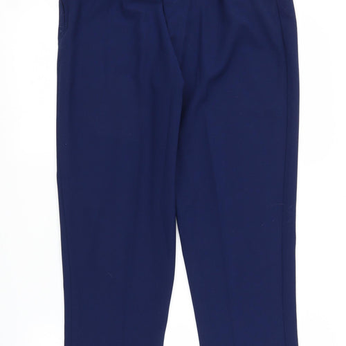 Preworn Womens Blue   Capri Trousers Size L L24 in