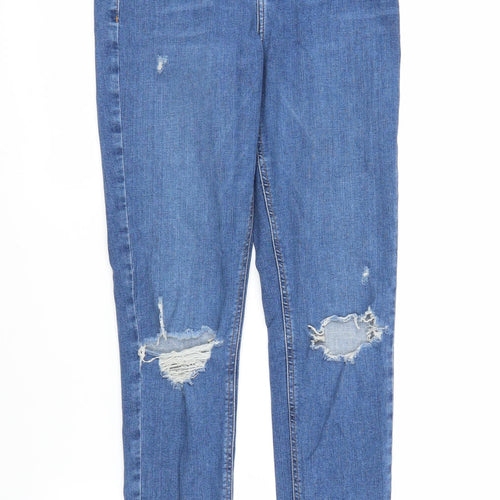 Topshop Womens Blue  Denim Jegging Jeans Size 28 in L27 in