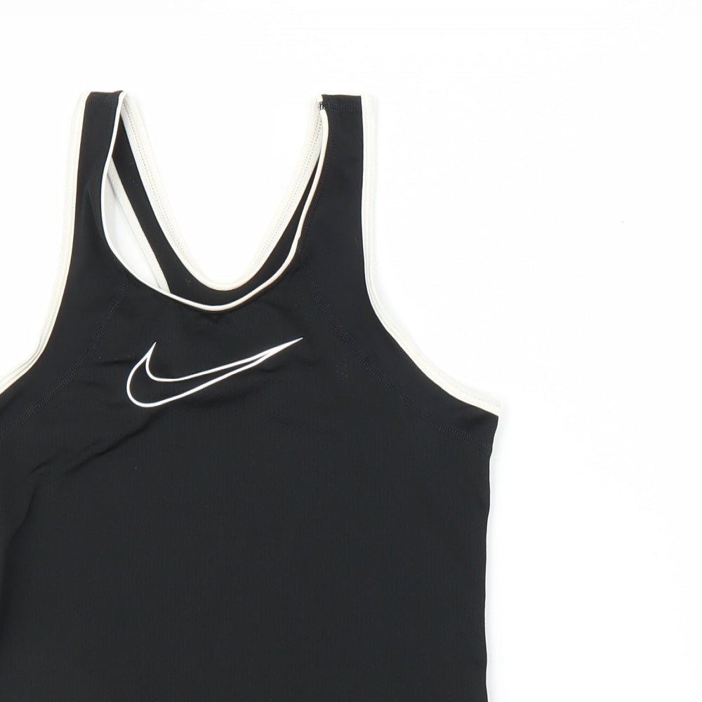 Nike Girls Black   Basic Tank Size 11 Years