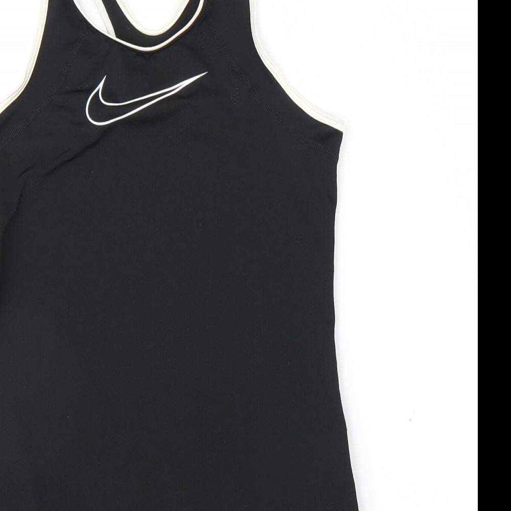 Nike Girls Black   Basic Tank Size 11 Years