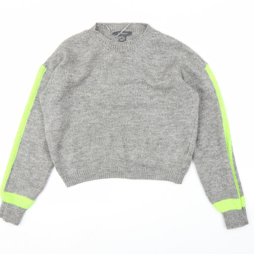 Primark Womens Grey   Pullover Jumper Size XS