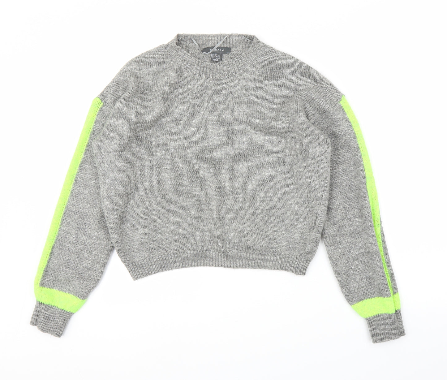 Primark Womens Grey   Pullover Jumper Size XS