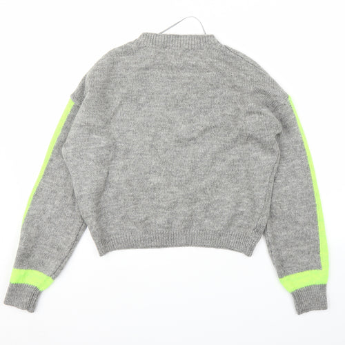 Primark Womens Grey   Pullover Jumper Size XS
