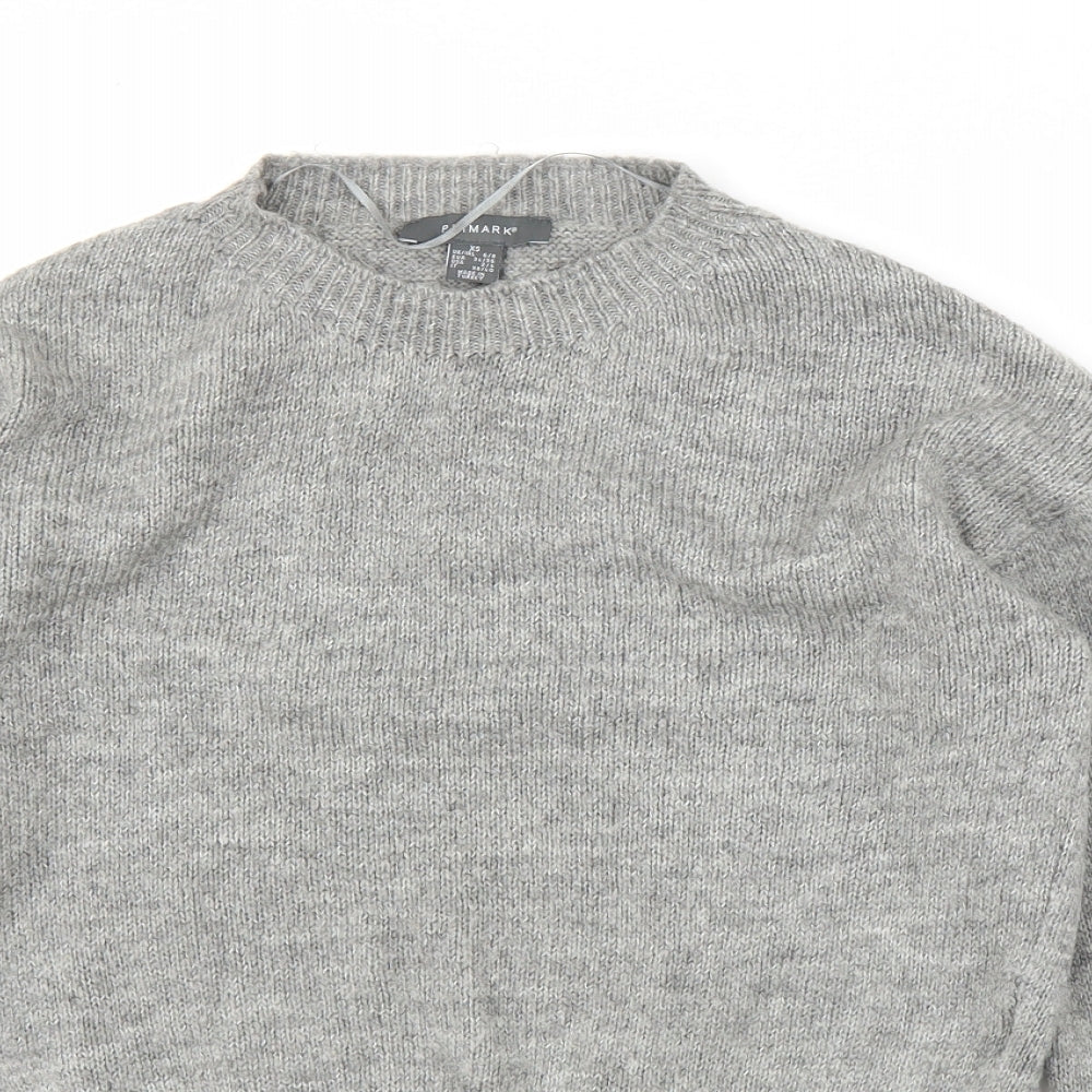 Primark Womens Grey   Pullover Jumper Size XS