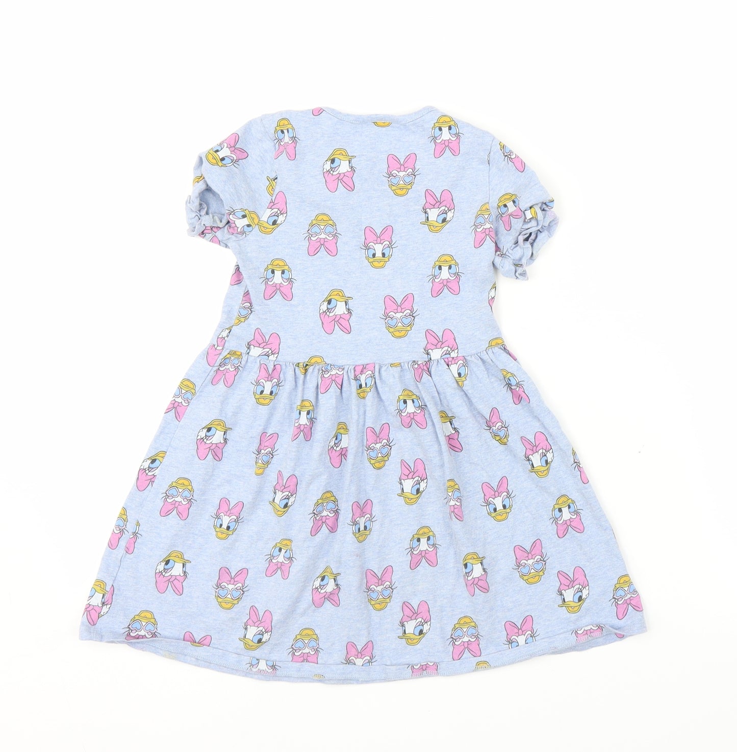 George Girls Blue   A-Line  Size 4-5 Years  - Disney. Daisy Duck